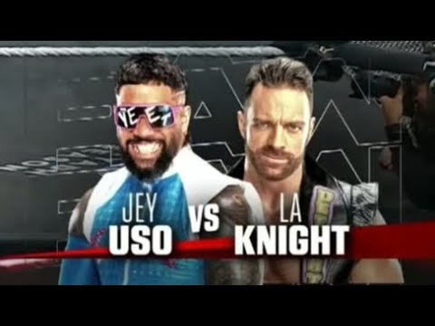Jey Uso vs LA Knight | Raw Sep 22, 2025 (Part 2) background