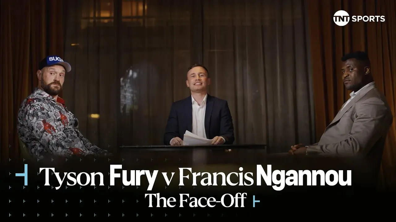 Face Off: Tyson Fury v Francis Ngannou 🔥 With Carl Frampton 😮💨 #BattleOfTheBaddest | #FuryNgannou backdrop