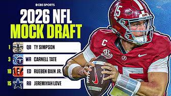 2026 NFL Mock Draft: Saints Take Ty Simpson at No. 1, Bengals Grab Rueben Bain Jr. at No. 10 background