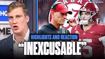 No. 11 Oklahoma SHOCKS No. 4 Alabama to keep CFP hopes alive | Can the Crimson Tide still make it? 🤔