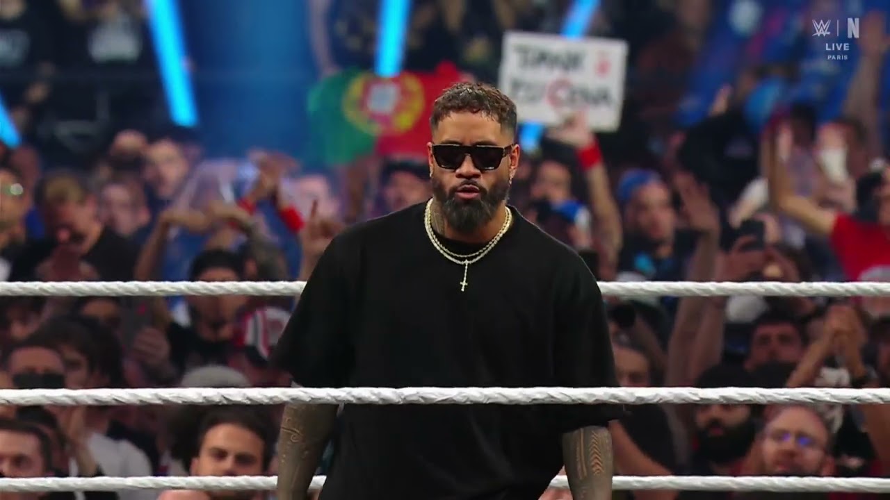 Jey Uso calls out The Vision | Raw Sep 1, 2025 background