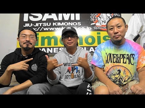 【動画版】BJJ-WAVE ゲスト:磯毅寛(イサミ社長) background