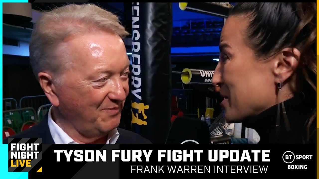 Frank Warren gives an update on fights for Tyson Fury, Daniel Dubois, and Joe Joyce ЁЯеК #Boxing