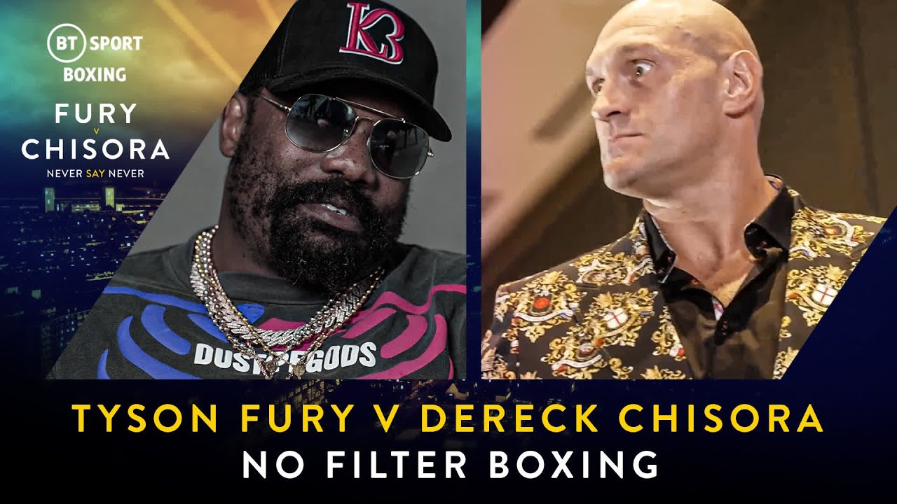 No Filter Boxing: Tyson Fury and Dereck Chisora get ready for London showdown | Fury v Chisora background