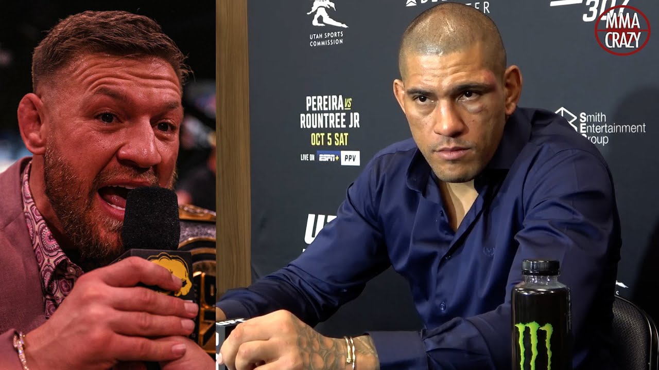 Alex Pereira responds to Conor McGregors call to announce a Heavyweight move background