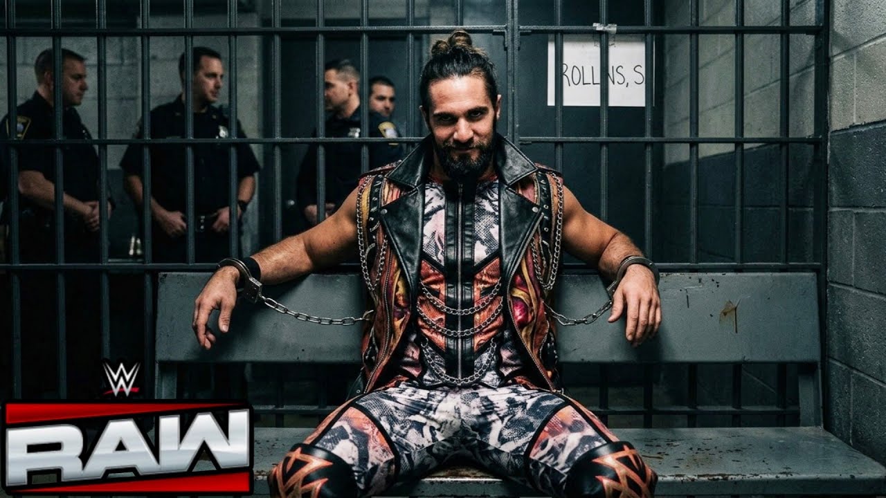 Seth Rollins in Jail 🥺 After Attacking Paul Heyman on WWE Raw 2026 