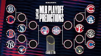 Former player predicts AL & NL winners, crowns a World Series champ š | 2025 MLB Playoff Predictions