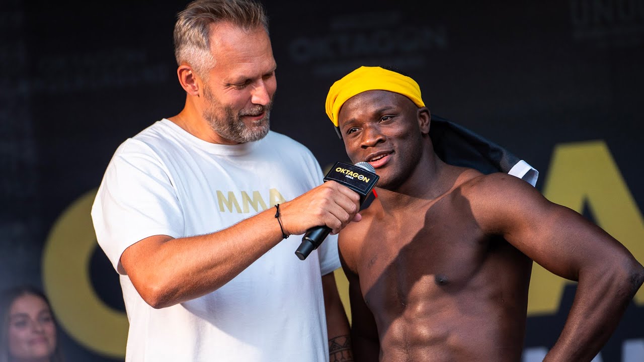 Public Weigh-In | OKTAGON 59 background