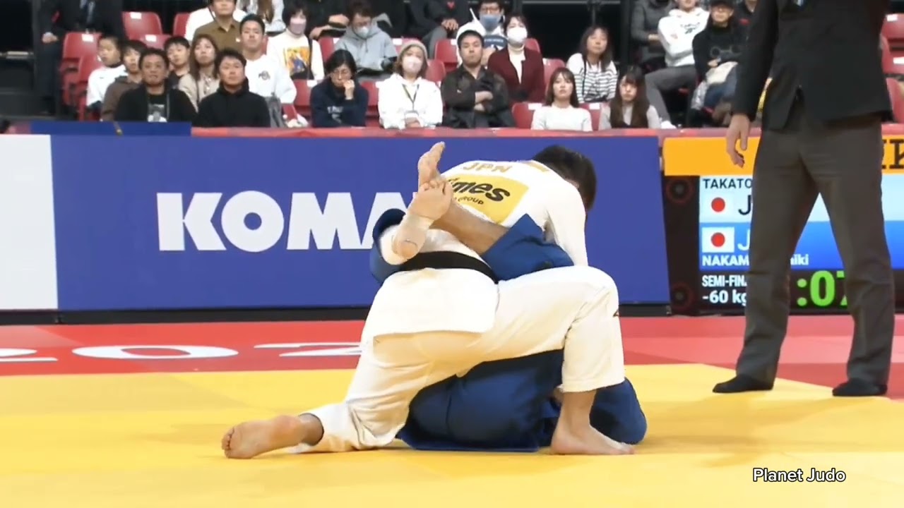 Naohisa TAKATO 🇯🇵 🆚️ Taiki NAKAMURA 🇯🇵 | полуфинал/-60кг | Большой Шлем Токио 2023