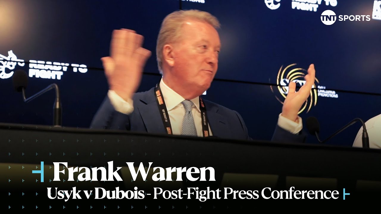 Frank Warren to appeal Daniel Dubois' loss to Oleksandr Usyk after low blow controversy #usykdubois