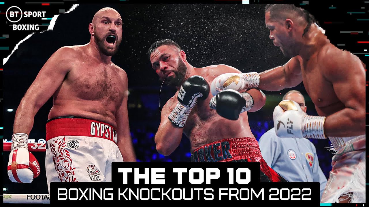 The Best Boxing Knockouts of 2022 | Tyson Fury, Joe Joyce, and Daniel Dubois all land one shot KO's! background