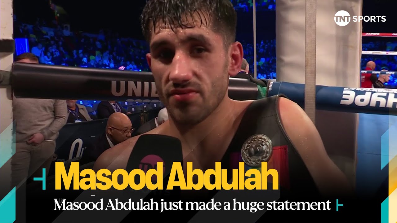 "I just beat a former olympian... and I'm a nobody" ЁЯСК | Masood Abdulah with a HUGE statement ЁЯеК