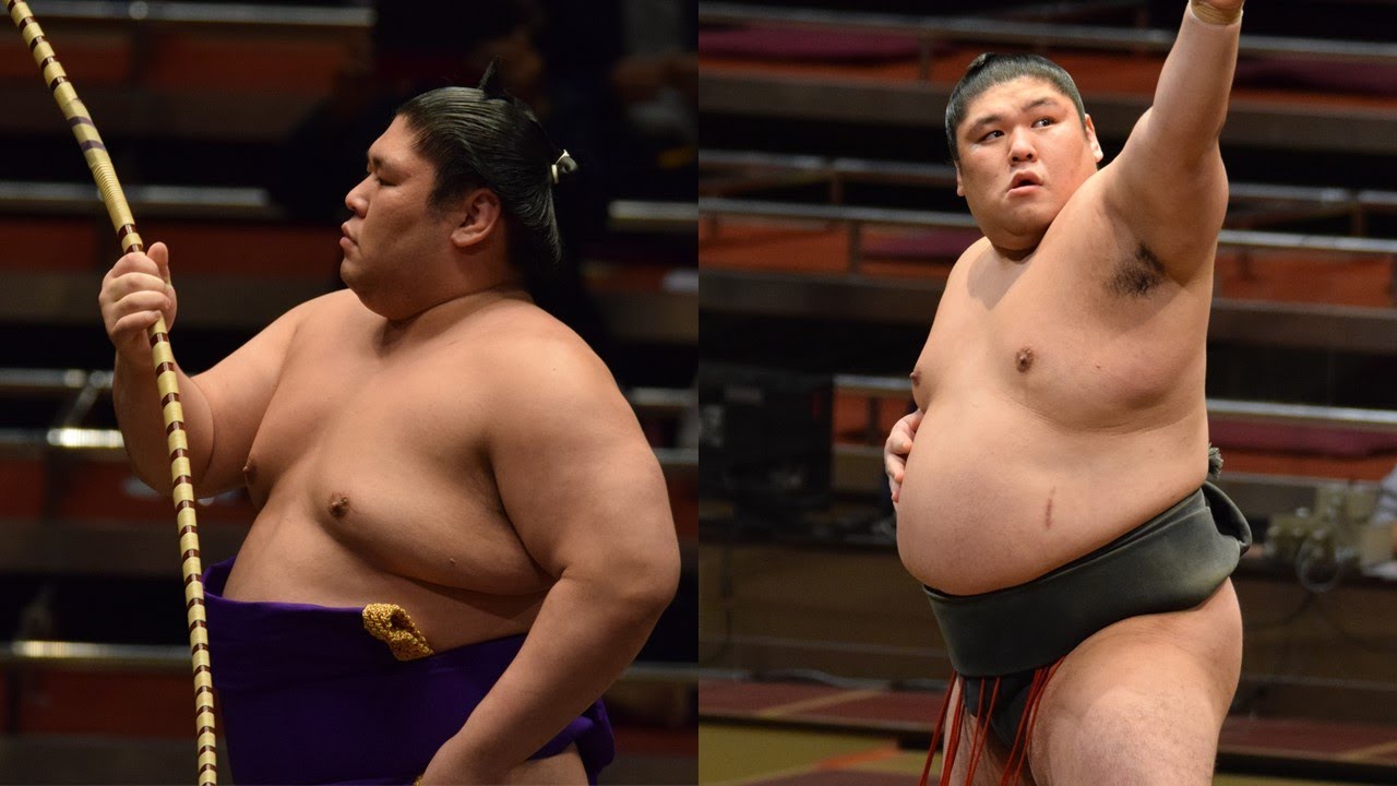 The sumo bow-twirler who really CAN wrestle! background