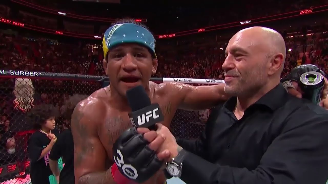 UFC 287: Гилберт Бернс - Слова после боя background