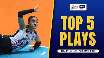 TOP 5 PLAYS | 2026 PVL ALL-FILIPINO CONFERENCE | MAR 12, 2026