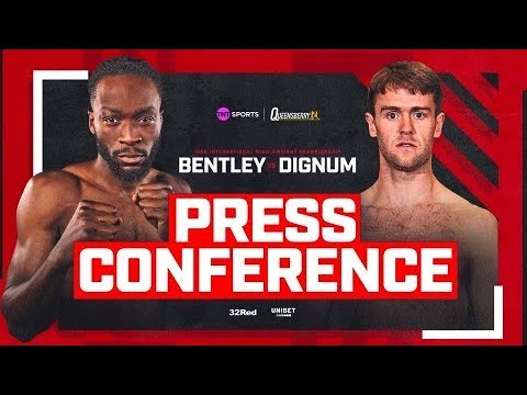 LIVE: Denzel Bentley vs Danny Dignum Press Conference ๐ฅ๐๏ธ | Fight Night Live background