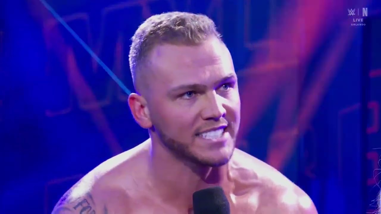 Myles Borne wants the people to scream for him | NXT Aug 26, 2025 background