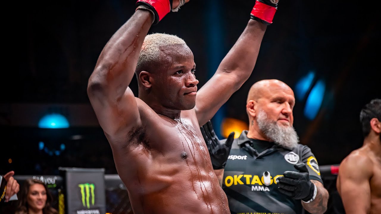 Losene Keita Post-Fight Interview | Tipsport Gamechanger 2 | OKTAGON 57 background