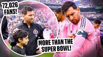 Messi Cam: 72,026 FANS Pack Baltimore Ravens Stadium For RECORD Crowd