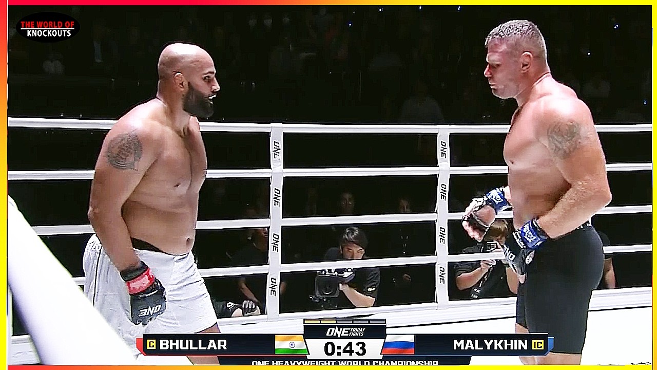 Arjan Bhullar (Canada) vs Anatoly Malykhin (Russia) - KNOCKOUT, MMA HD