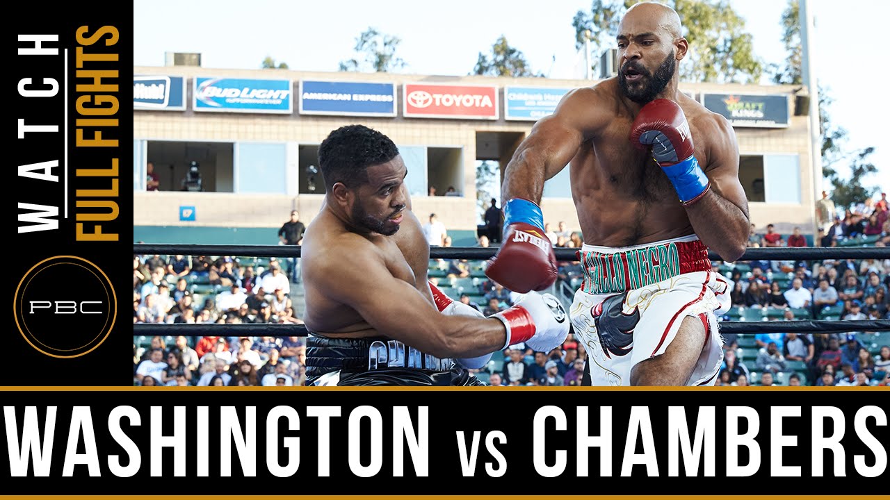 Washington vs Chambers FULL FIGHT: April 30, 2016 - PBC on FOX