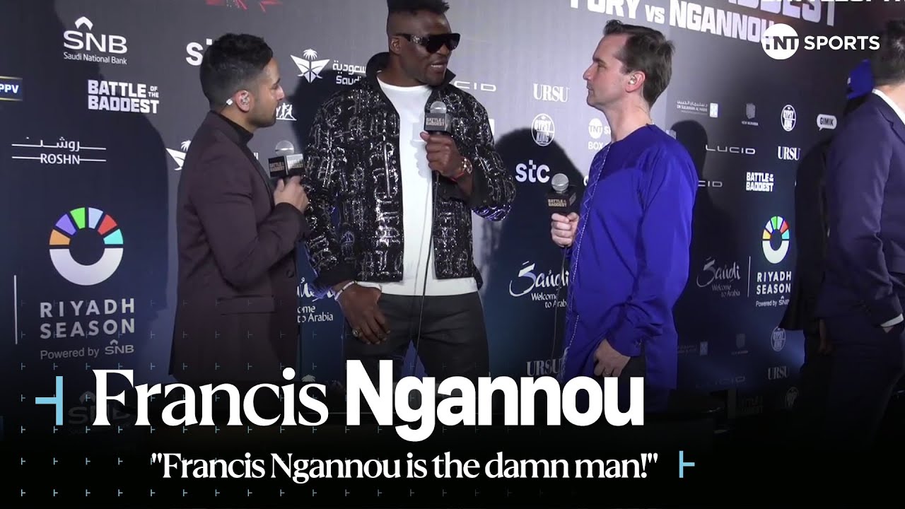 đ„ Francis Ngannou believes he is the Baddest man on the PLANET ahead of Tyson Fury showdown! đ„đŁ