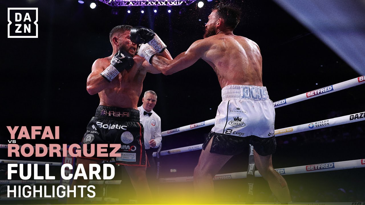 Incredible action! Galal Yafai vs. Francisco Rodriguez | Full Card Highlights background
