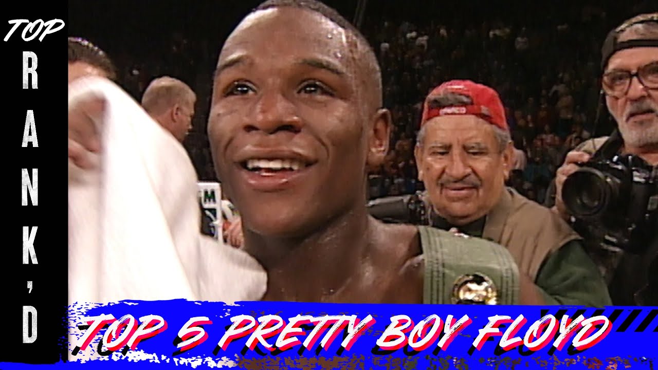 Top 5 Pretty Boy Floyd Mayweather Performances | TOP RANK'D backdrop