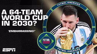 ‘EMBARRASSING GREED!’ Hislop & Gomez slam 64-team World Cup prospect | ESPN FC background