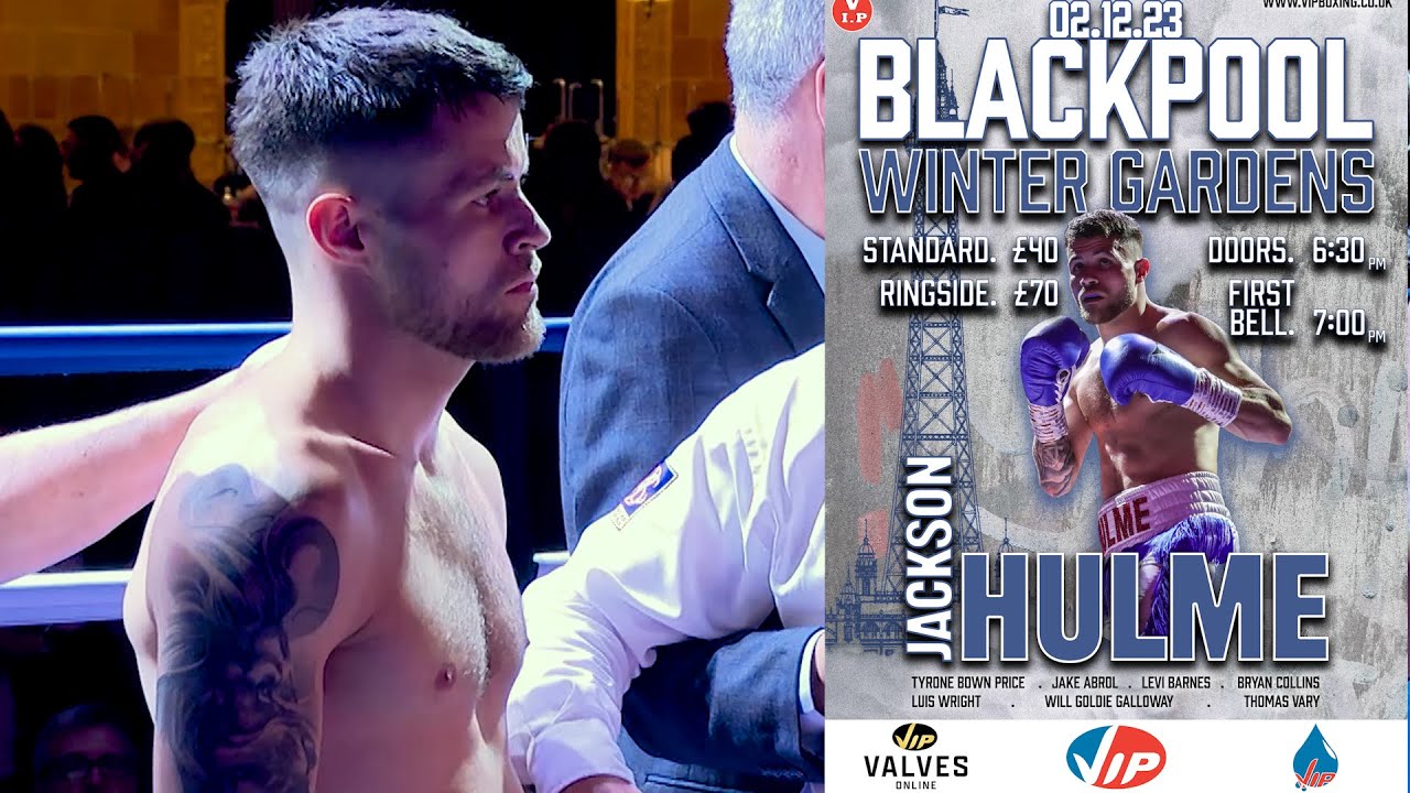VIPtv catches up with Jackson Hulme with his new coach Jack Arnfield ahead of fight No5 on Dec 2nd
