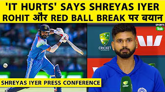SHREYAS IYER ON ROHIT SHARMA, SERIES LOSS, DOMESTIC CRICKET & BREAK FROM RED BALL CRICKET || IYER PC backdrop