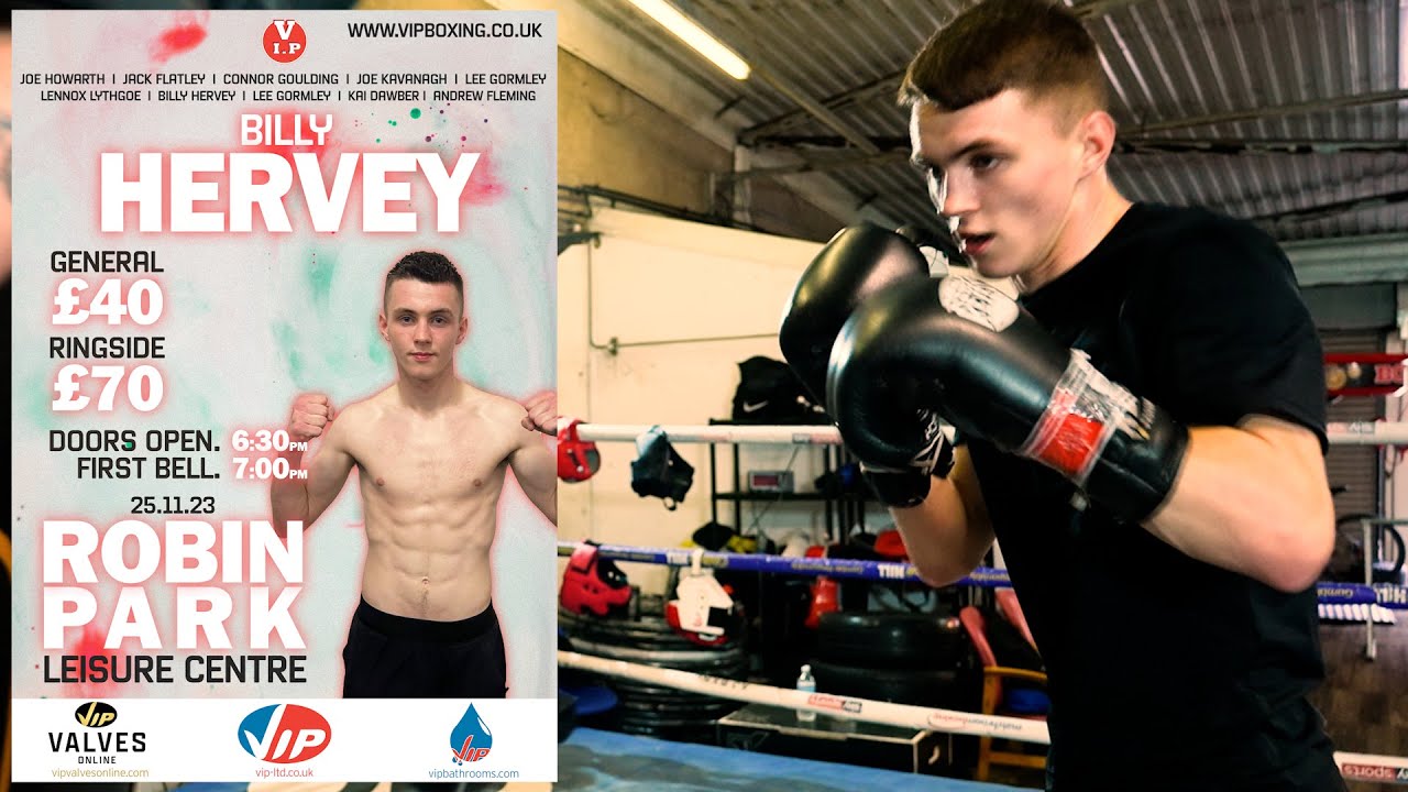 New featherweight signing Billy Hervey makes his debut in his hometown of Wigan on Nov 25th background