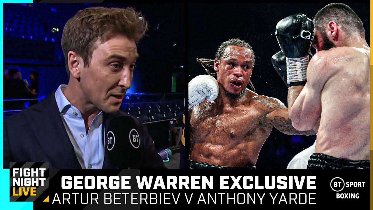 George Warren reacts to an incredible Fight of the Year between Artur Beterbiev and Anthony Yarde 🥊 background