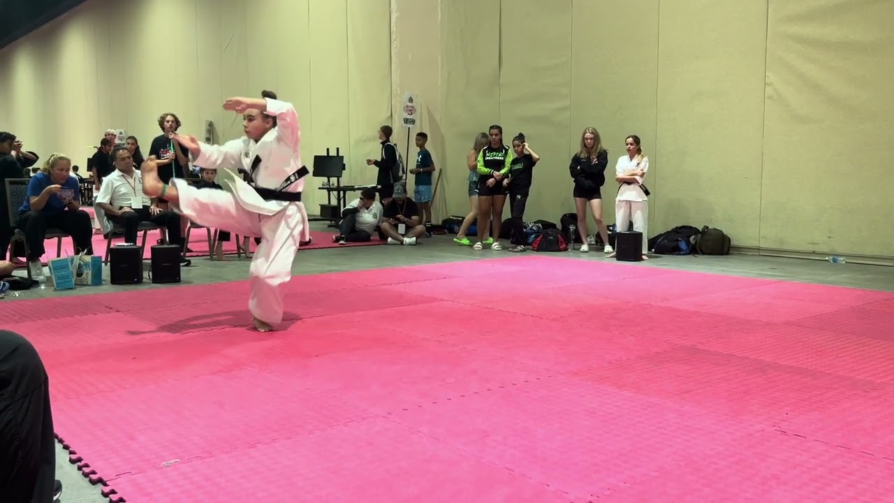 Amanda Duarte 13 and Under Girls Traditional Forms Grand Championship - US Capitol Classics 2024 background