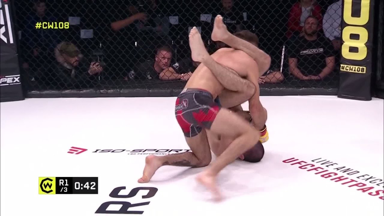 CW108: Jordan Peake vs George Giannakidis background