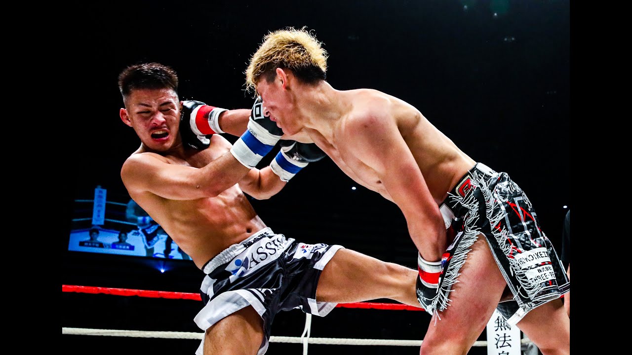「鈴木千裕vs与座優貴」無法島GRAND PRIX 1回戦 テレ・マーカー Presents KNOCK OUT CHAMPIONSHIP.1 第2部・第4試合 background