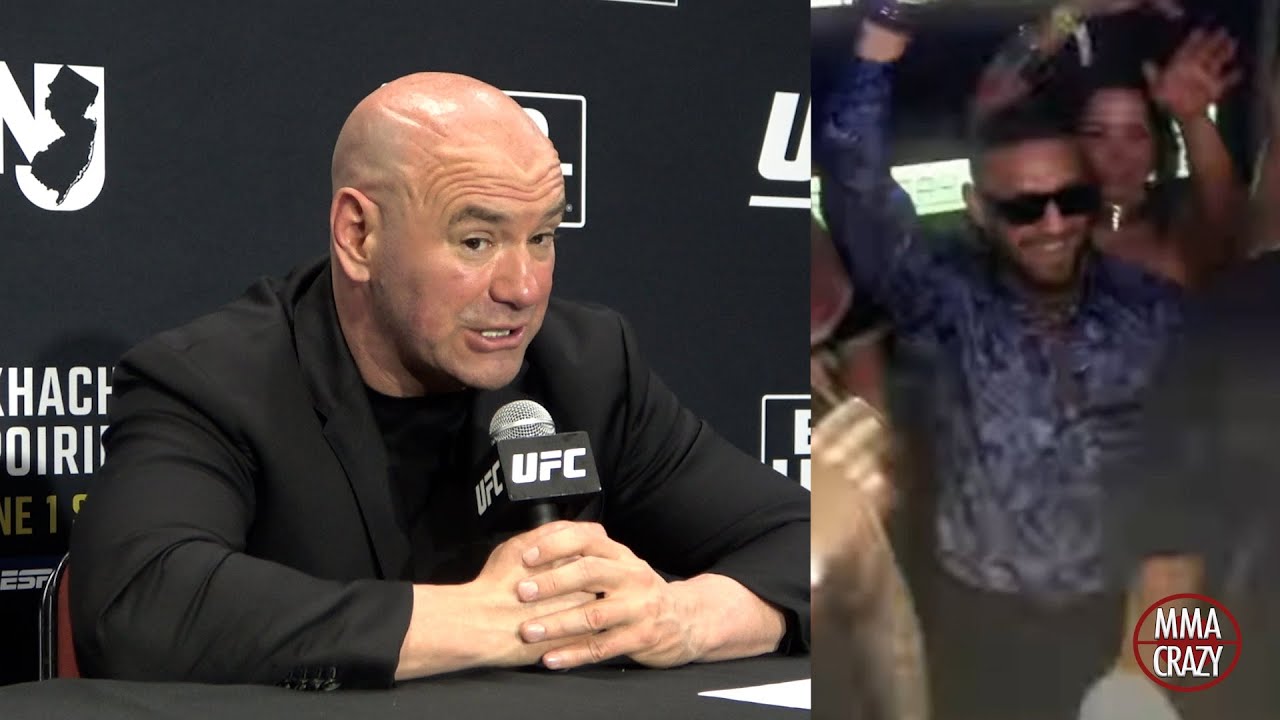 Dana White REACTS to Conor McGregor partying during fight camp for UFC 303