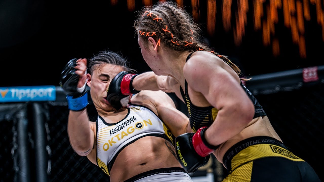 CRAZY KO!!! Szabova vs Netza | ENG commentary | OKTAGON 22 background
