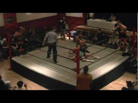 Brains, Brawn, Class vs. Kenny Lush & Billy Suede - ECCW backdrop