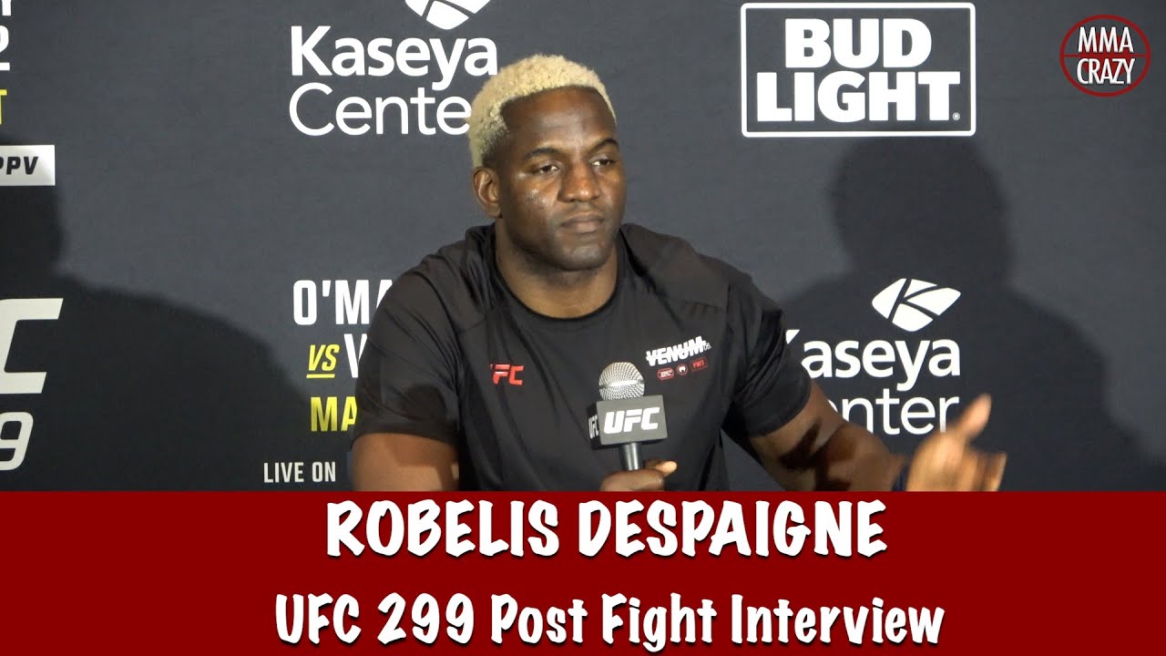 Robelis Despaigne talks KO win, Yoel Romero inspiration, wants to be in top 5 & fight for the belt background