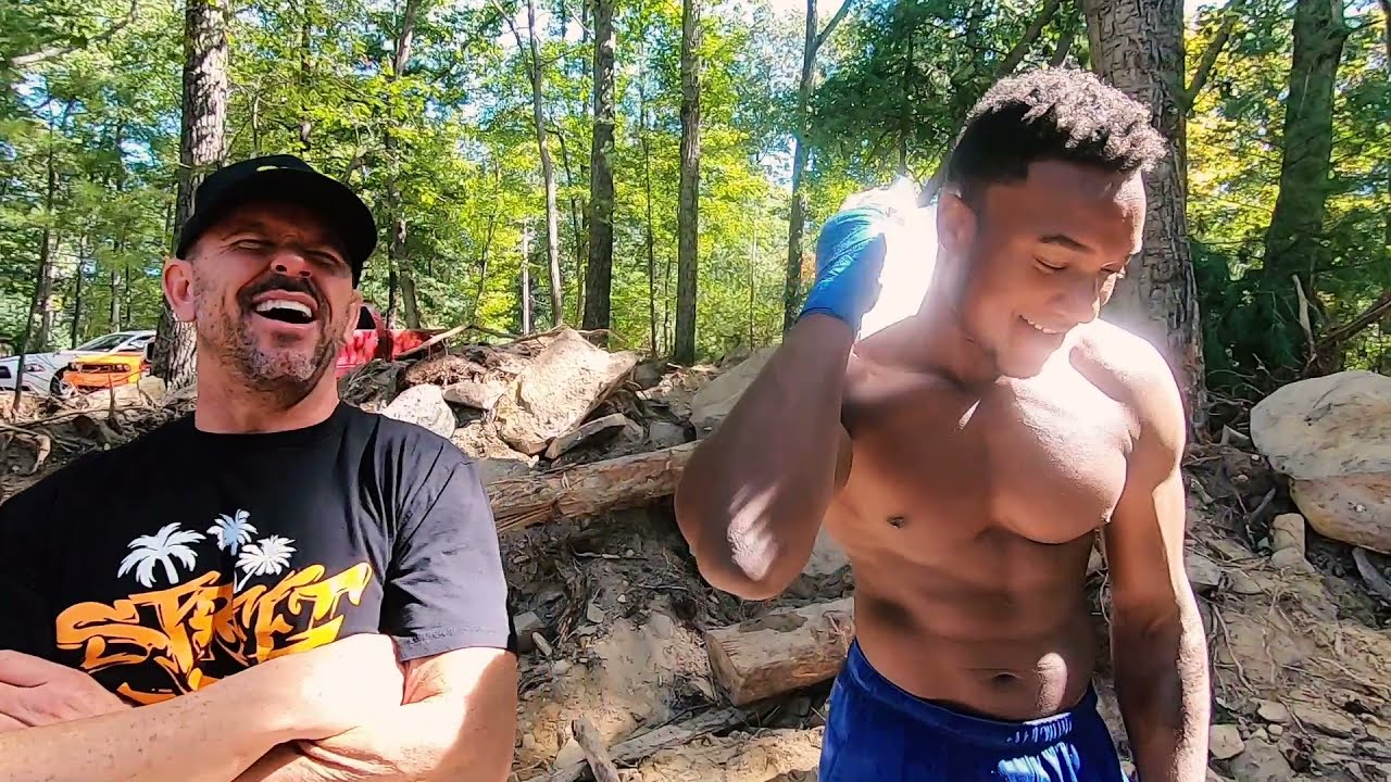 Black Spartan vs Mammoth | Behind the Scenes | Presented by Heart in the Fight background