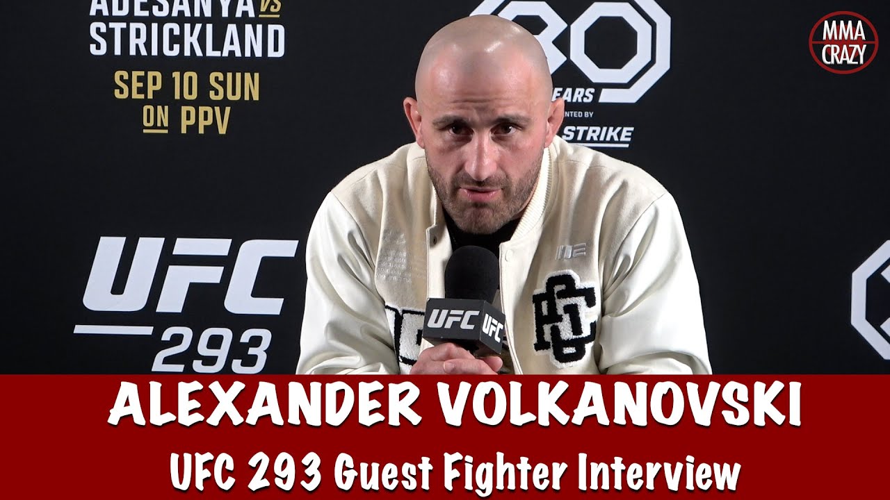 Full Alexander Volkanovski UFC 293 Interview