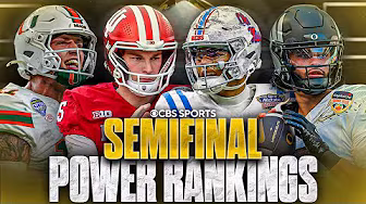 CFP Power Rankings Entering Semifinals | Where Does Each Team Rank 1-4 🤔