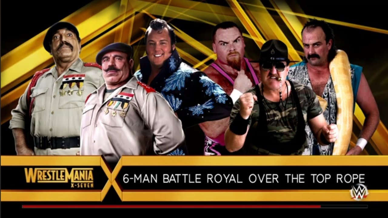 Gimmick Battle Royal WrestleMania 17. WWE 2K16