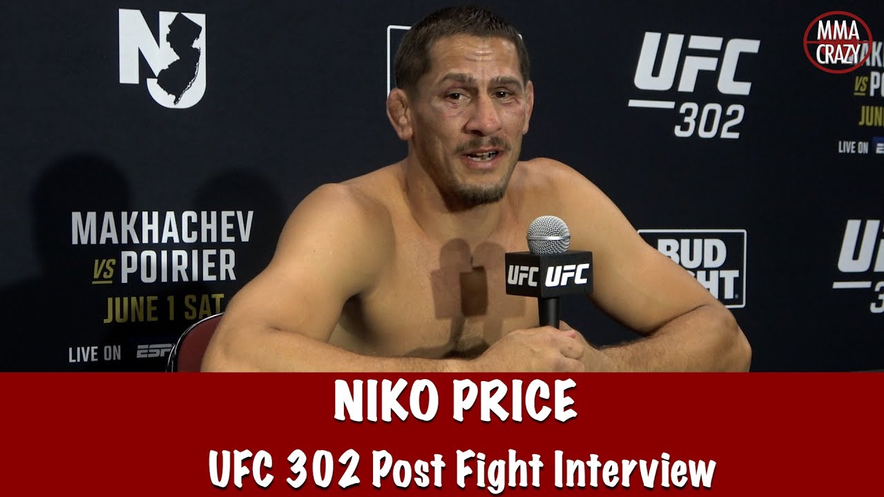 Niko Price “No7 is in the oven, I dont plan on retiring” wants everyone | UFC 302 background