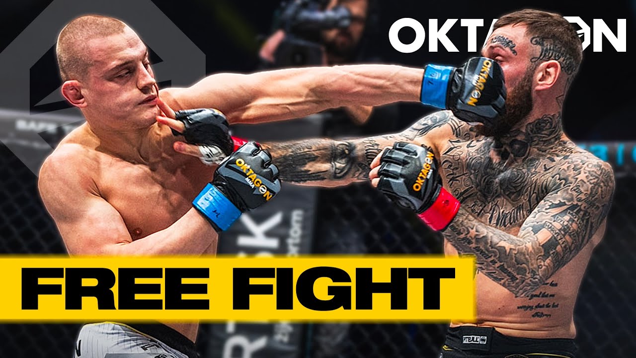 Fry vs. Holzer | FREE FIGHT | OKTAGON 52: Newcastle background
