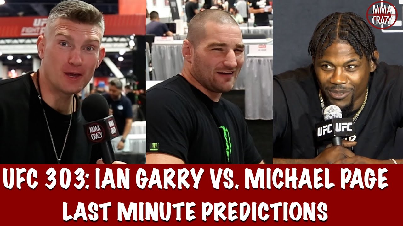 UFC 303: Ian Machado Garry vs. Michael Page Last Minute Picks background