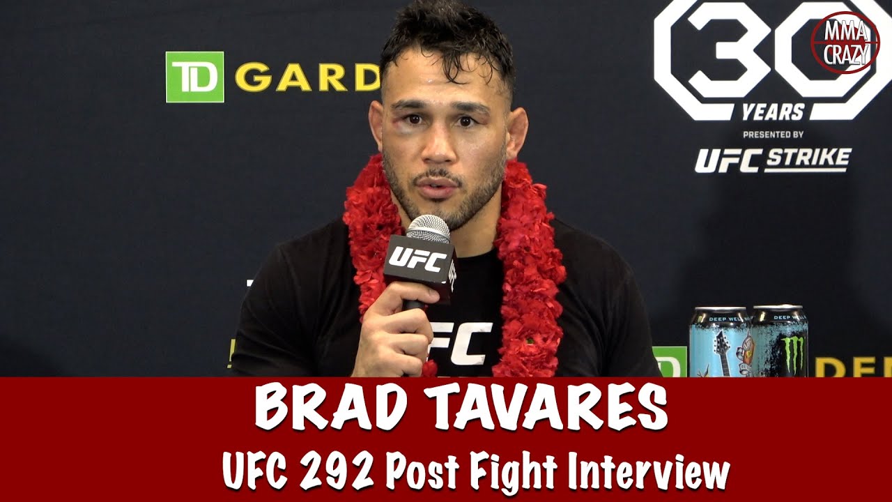 Brad Tavares blasts Conor McGregor & talks Chris Weidman win, speaks on Hawaii fires & disaster background