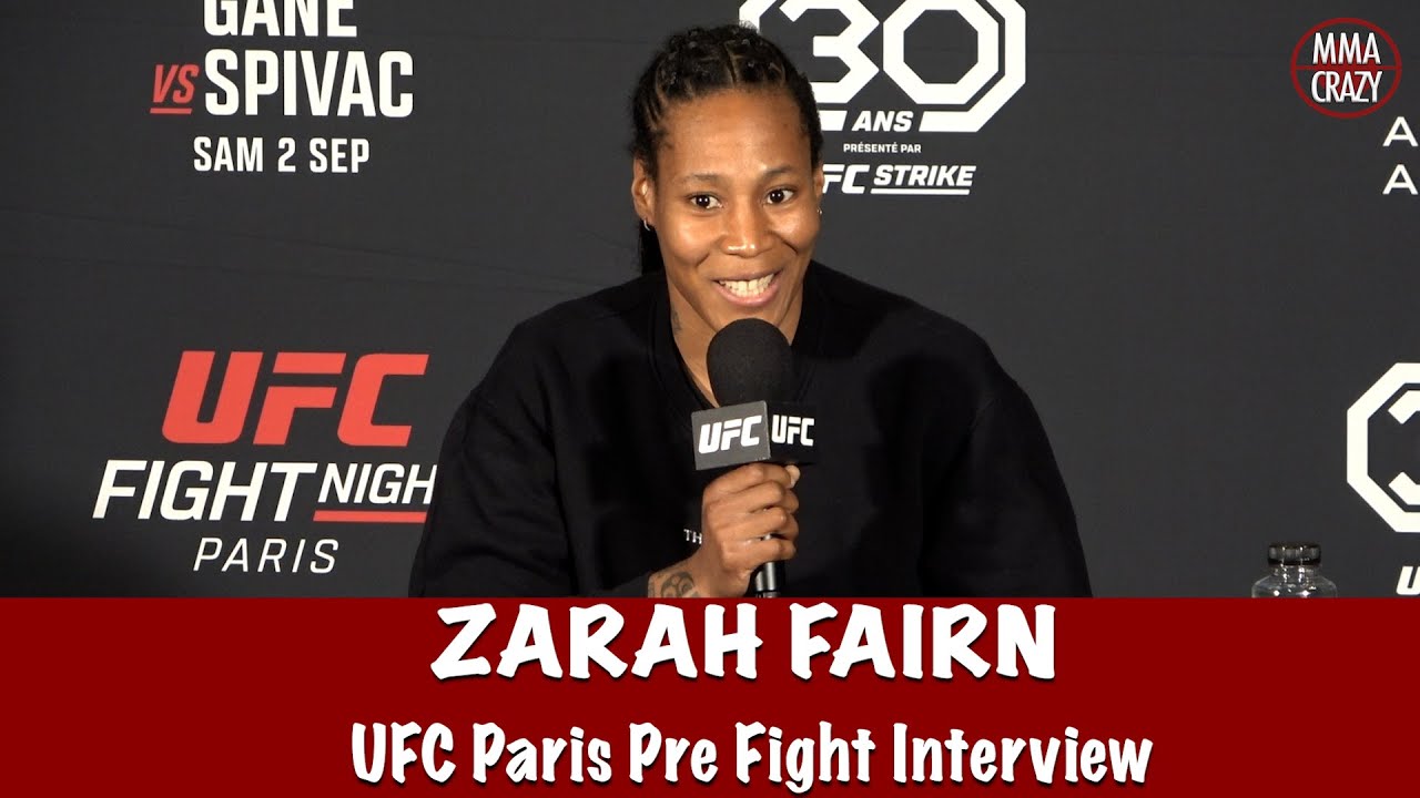 Zarah Fairn trains in Sweden with Khamzat Chimaev & says Dana White wants a big story at UFC Paris