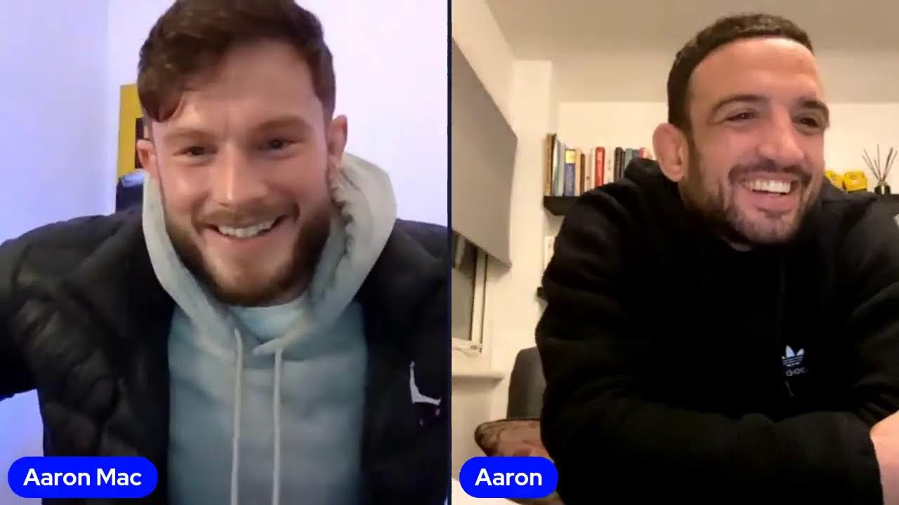 OKTAGON CONNECT LIVE: Aaron McDonald with Aaron Aby backdrop